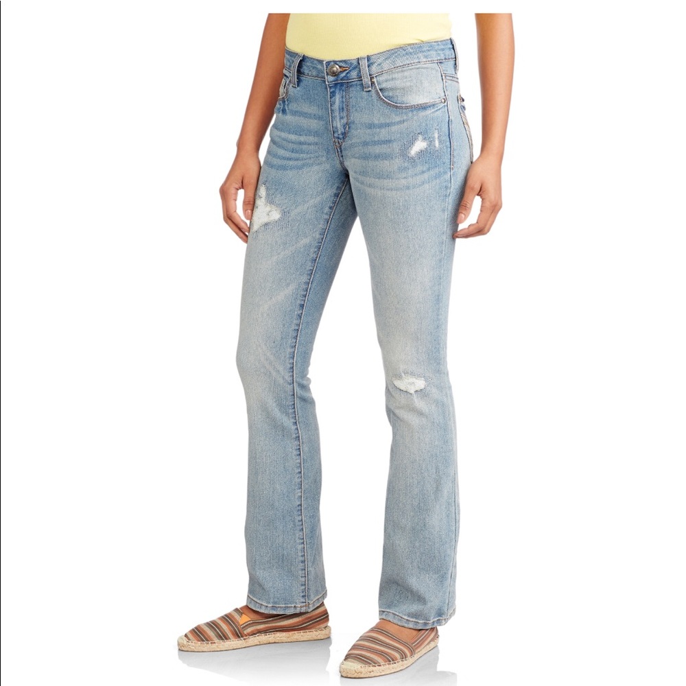 L.e.i. ashley lowrise slim boot Jeans 👖